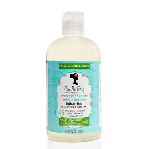 CAMILLE ROSE COCONUT WATER CURL CLEANSE SULFATE-FREE HYDRATING SHAMPOO 354ML