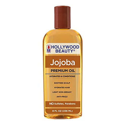 HOLLYWOOD BEAUTY JOJOBA PREMIUM OIL 236ML