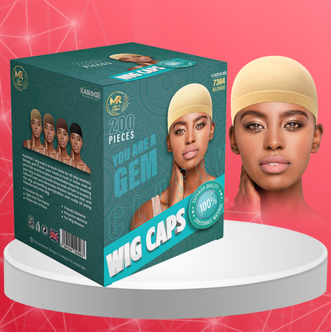 KASHMIR CLASSY 1PC WIG CAPS BLONDE 7364