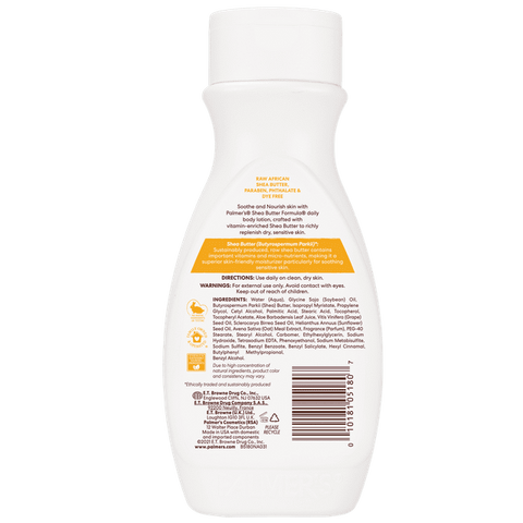 PALMERS SHEA BUTTER FORMULA RAW SHEA NOURISH DAILY BODY CREAM 250ML