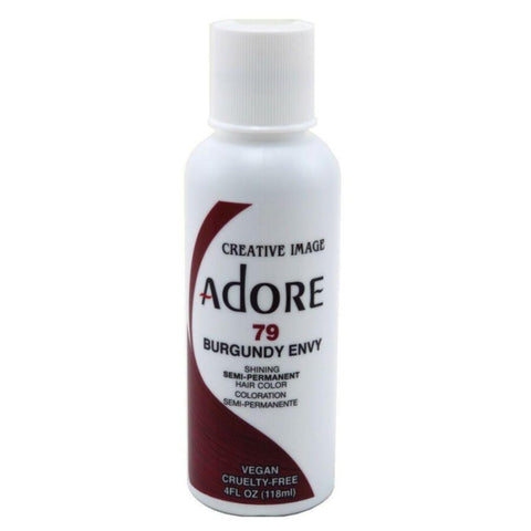 ADORE SHINING SEMI PERMANENT HAIR 79 COLOR BURGUNDY ENVY 118ML
