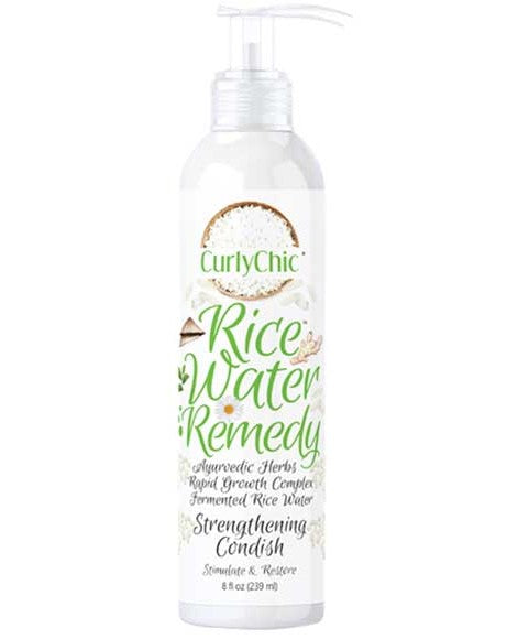 CURLY CHIC RICE WATER REMEDY STRENGTHENING CONDISH 239ML