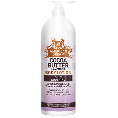 AMERICAN DREAM COCOA BUTTER LAVENDER BODY LOTION 473 ML