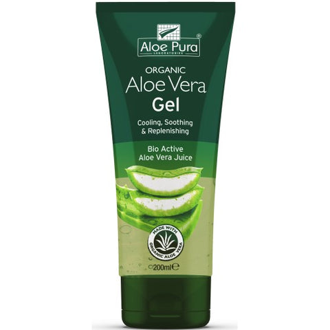 ALOE PURA ORGANIC ALOE VERA GEL NATURAL ACTIVES 200ML