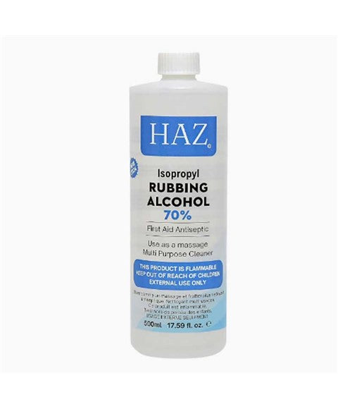 HAZ ISOPROPYL RUBBING ALCOHOL 70% 500ML