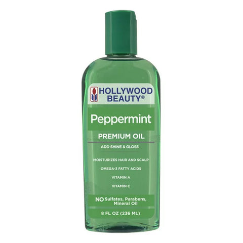 HOLLYWOOD BEAUTY PEPPERMINT PREMIUM OIL 236ML