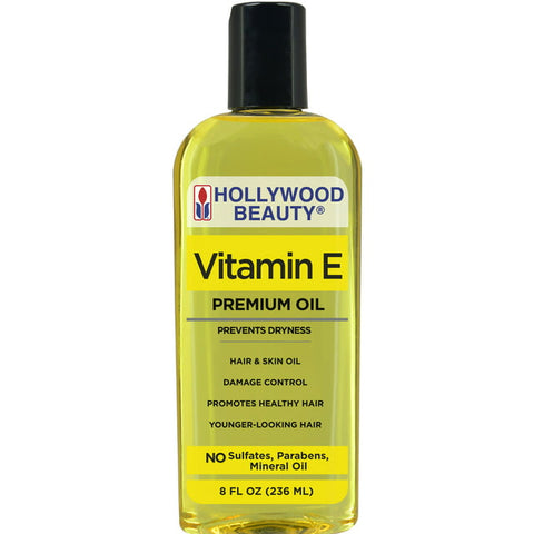 HOLLYWOOD BEAUTY VITAMIN E PREMIUM OIL 236ML