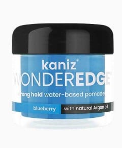 KANIZ WONDER EDGE BLUEBERRY SCENT STRONG HOLD WATER BASED POMADE 120ML