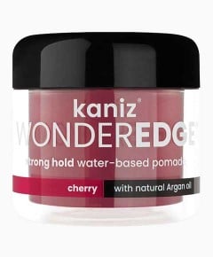 KANIZ WONDER EDGE CHERRY SCENT STRONG HOLD WATER BASED POMADE 120ML