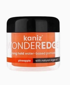 KANIZ WONDER EDGE PINEAPPLE SCENT STRONG HOLD WATER BASED POMADE 120ML