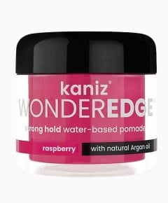 KANIZ WONDER EDGE RASPBERRY SCENT STRONG HOLD WATER BASED POMADE 120 ML