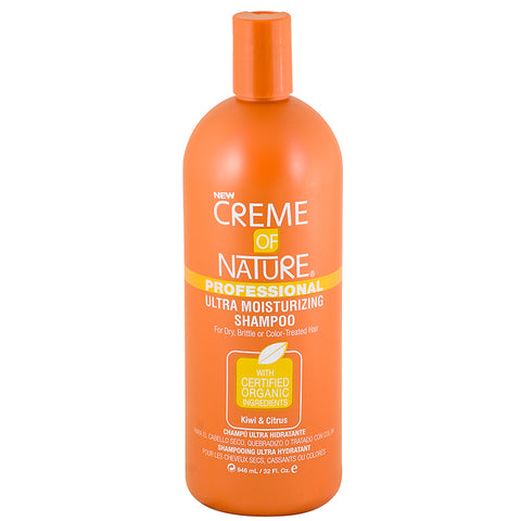 CREME OF NATURE ULTRA MOISTURIZING SHAMPOO, KIWI AND CITRUS 946ML