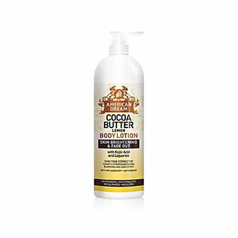 AMERICAN DREAM COCOA BUTTER LEMON BODY LOTION 473ML