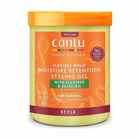 CANTUGEL SHEA BUTTER MAXIMUM HOLD MOISTURE RETENTION STYLING GEL 524 G