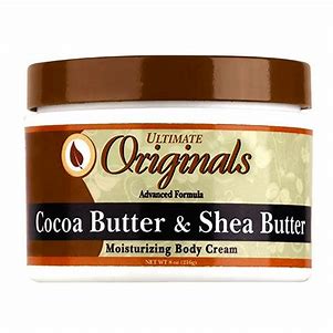 AFRICAS BEST ULTIMATE ORGANICS COCOA BUTTER AND SHEA BUTTER CREAM 227G