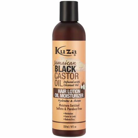 KUZA BLACK CASTOR OIL HAIR LOTION OIL MOISTURIZER 237ML
