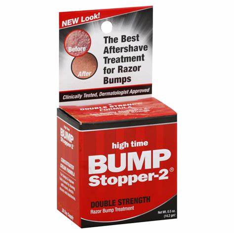 HIGH TIME BUMP STOPPER 2 DOUBLE STRENGTH RAZOR BUMP TREATMENT 14.2G