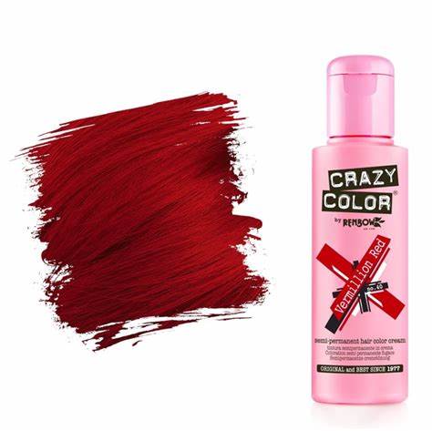 CRAZY COLOR SEMI PERMANENT HAIR COLOR CREAM 100ML