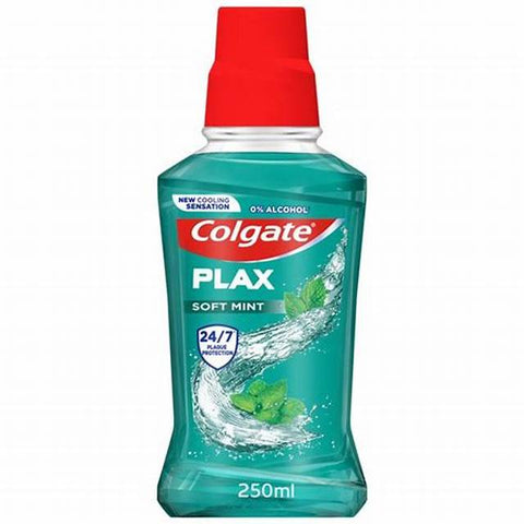 COLGATE PLAX SOFT MINT MOUTHWASH 250ML