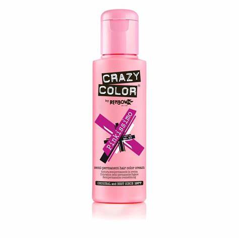 CRAZY COLOR SEMI PERMANENT HAIR COLOR CREAM 100ML