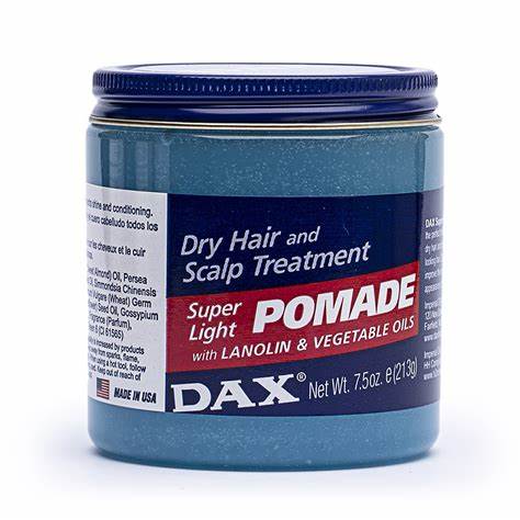 DAX SUPER LIGHT POMADE FOR DRY HAIR AND SCALP 213G