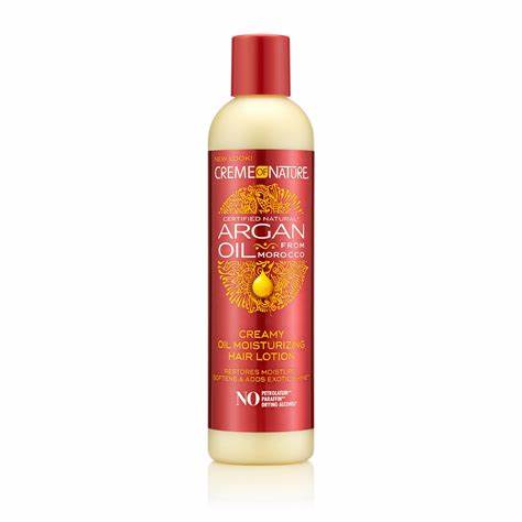 CREME OF NATURE ARGAN OIL CREAMY OIL MOISTURIZER HAIR LOTION 250ML