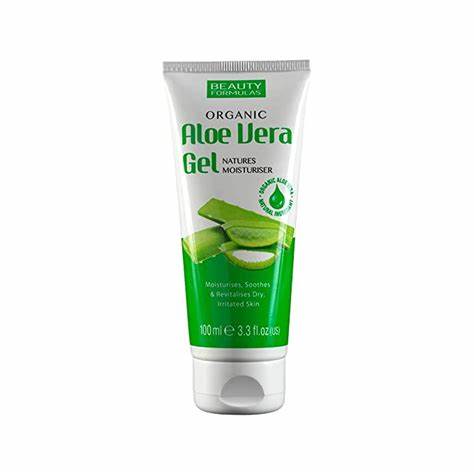 BEAUTY FORMULAS ORGANIC ALOE VERA NATURES MOISTURISER GEL 100ML