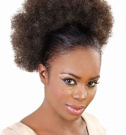 AFTRESS SYN BIG AFRO PUFF