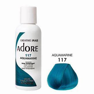 ADORE SHINING SEMI PERMANENT HAIR COLOR 117 AQUAMARINE 118ML