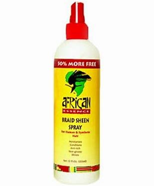 AFRICAN ESSENCE BRAID SHEEN SPRAY 355ML