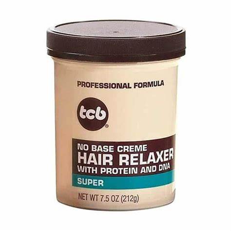 TCB NO BASE CREME HAIR RELAXER SUPER 212G
