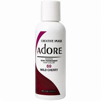 ADORE SHINING SEMI PERMANENT HAIR COLOR 69 WILD CHERRY 118ML