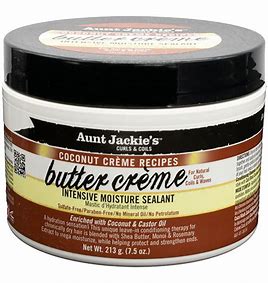 AUNT JACKIES BUTTER CREME INTENSIVE MOISTURE SEALANT 213G