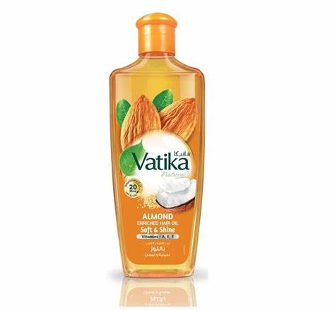 DABUR VATIKA ALMOND ENRICHED HAIR OIL SOFT AND SHINE 200ML
