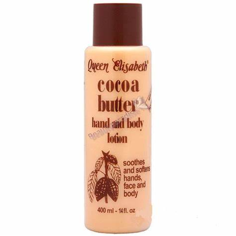 QUEEN ELISABETH COCOA BUTTER HAND AND BODY LOTION 400ML