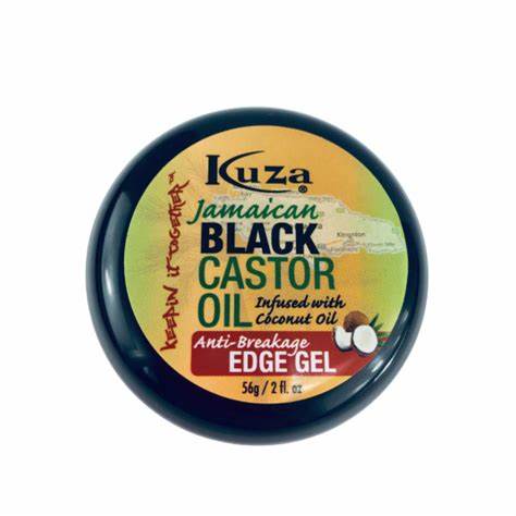 KUZA JAMAICAN BLACK CASTOR OIL EDGE HAIR GEL 56G