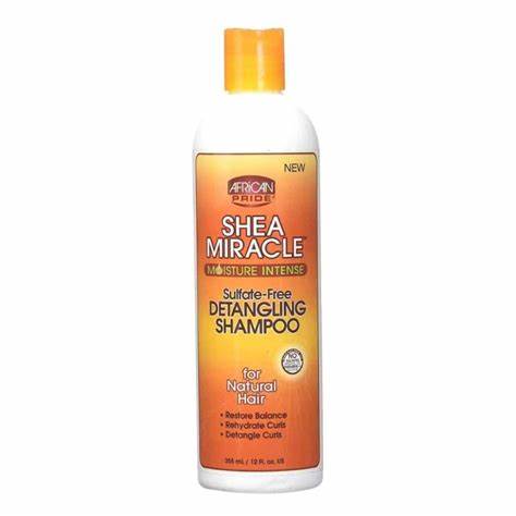 AFRICAN PRIDE SHEA MIRACLE MOISTURE INTENSE DETANGLING SHAMPOO 355ML