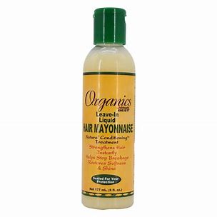 AFRICAS BEST ORGANICS LEAVE IN LIQUID HAIR MAYONNAISE TREATMENT 177ML