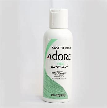 ADORE SHINING SEMI PERMANENT HAIR COLOR 194 SWEET MINT 118ML