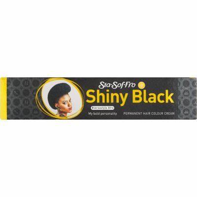 STA SOF FRO SHINY BLACK PERMANENT HAIR CREAM COLOUR 25G