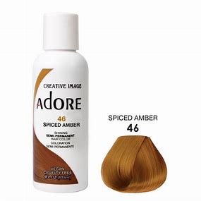 ADORE SHINING SEMI PERMANENT HAIR COLOR 46 SPICED AMBER 118ML