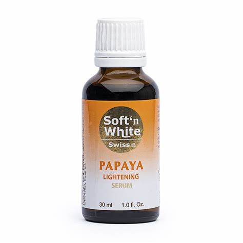 SOFT N WHITE SWISS PAPAYA LIGHTENING SERUM 30ML