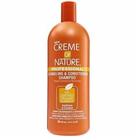 CREME OF NATURE PROFESSIONAL DETANGLING & CONDITIONING SHAMPOO 946ML