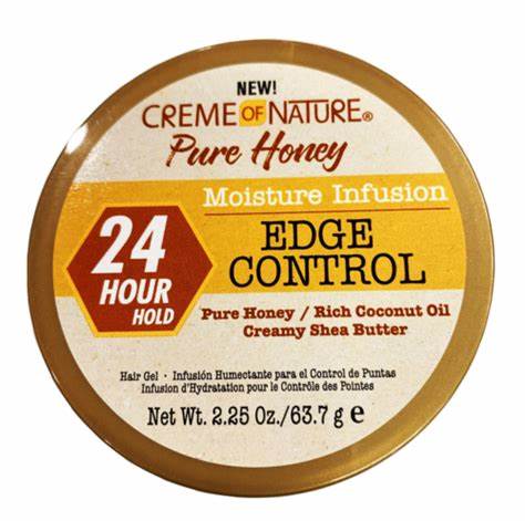 CREME OF NATURE PURE HONEY MOISTURE INFUSION EDGE CONTROL 63G