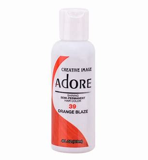 ADORE SHINING SEMI PERMANENT HAIR COLOR 39 ORANGE BLAZE 118ML
