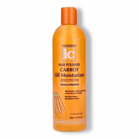 FANTASIA IC HAIR POLISHER CARROT OIL MOISTURIZER 12 OZ. 355ML