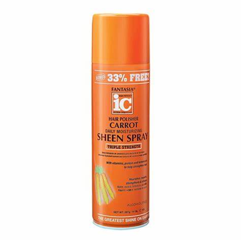 FANTASIA IC  HAIR POLISHER CARROT GROWTH SHEEN SPRAY 397G