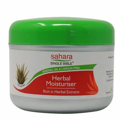 SAHARA SINGLE BIBLE HERBAL MOISTURISER 200ML