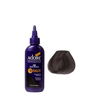 ADORE PLUS EXTRA CONDITIONING SEMI PERMANENT 388 COLOR DARK BROWN 100ML