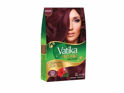 DABUR VATIKA HENNA PERMANENT HAIR COLORS 60G